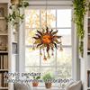 Acrylic Pendant Decoration for Window or Balcony 2D Design with Chain