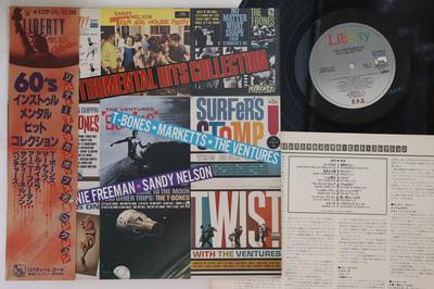 LP Record VARIOUS - 60's Instrumental Hits Collection K22P135PROMO LIBERTY Japan Obi Rock Used