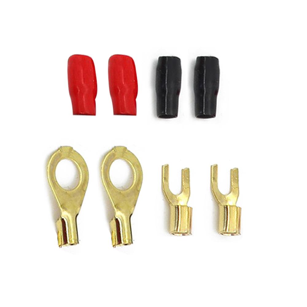 Car Audio Wiring Kit 8 Gauge Power Amplifier Installation Wiring Wire Control Cable for Car Audio Subwoofer Speaker