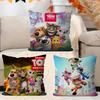 Talking Tom And Friends Maple Design Cushion Cover Happy Autumn Harvest Decor Holiday Decorati Pillow Cover