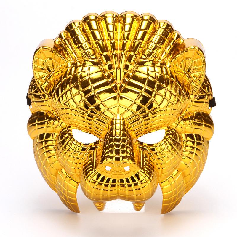 Corée TV Calmar SG 2 Cosplay Tigre Lion Hibou Masque Casque Fantaisie Disfraz Costume Accessoires Hommes Femmes Fête Jeu de Rôle Accessoire One Size brown