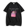 Graphic Teeshirt Summer Funny Printing Tshirts Tee Hamster The Horrors Persist ButTshirt Cartoon Tops Tees Aesthetic Clothes