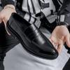 British Men'S Casual Business Dress Inner Height Increase Suit Shoes Young Groom Trend Leather Shoes 9715-R