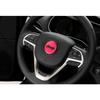 Red Steering Wheel Center Cover Decor Trim For Jeep Wrangler/ Compass/Renegade