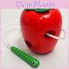 Wooden Threading Toy For Preschool Kids With Diy Fun For Early Education Learning