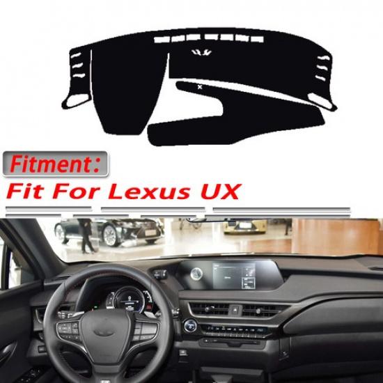 Best DashMat Cover Dashboard Non-slip Sun Protector Mat Fit For Lexus UX Black