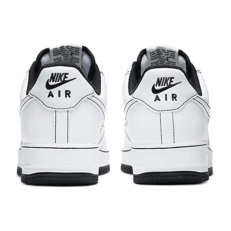 New Nike Air Force 1 Low '07 White Black CV1724-104