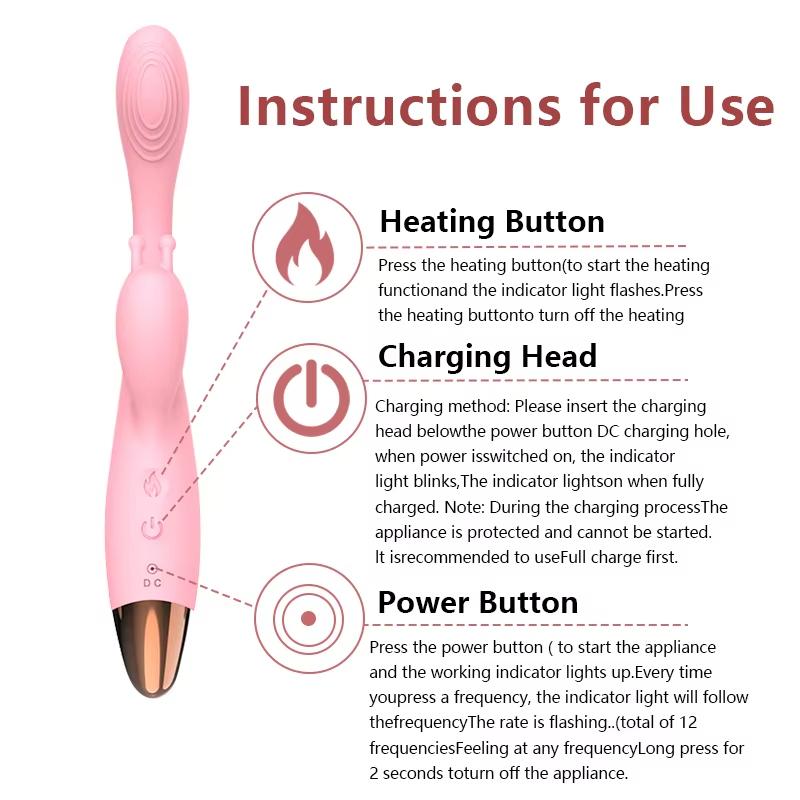 10 Speeds G-Spot Vibrator for Women Sextoy Nipple Clitoris Stimulator Finger Dildo Shaped Vibes Sex Toys Female Adult Supplies