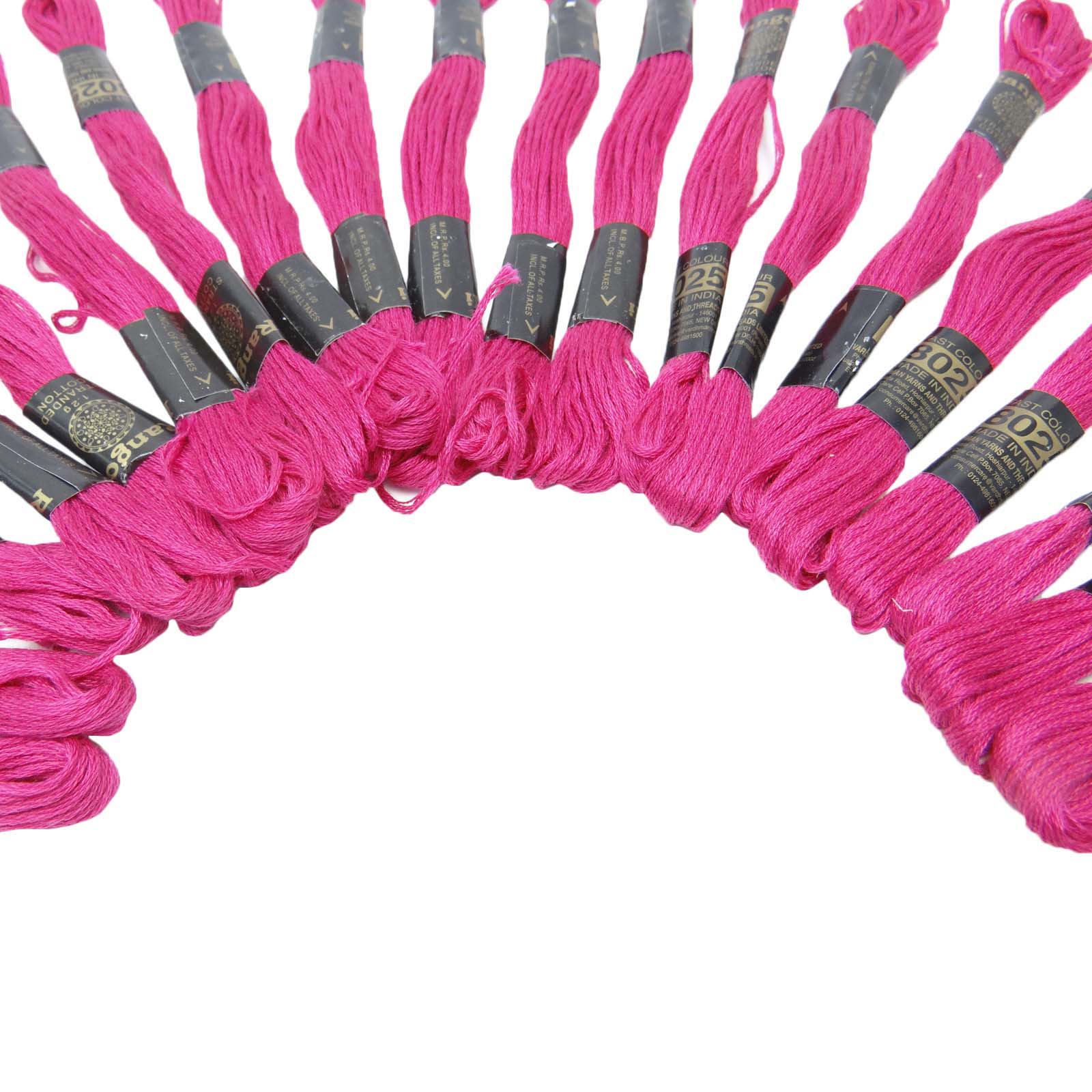 

Упаковка з 25 штук бавовняних швейних мотків, вишивальних ниток, муліне для в’язання http://www.amazon.com/dp/ рожевий