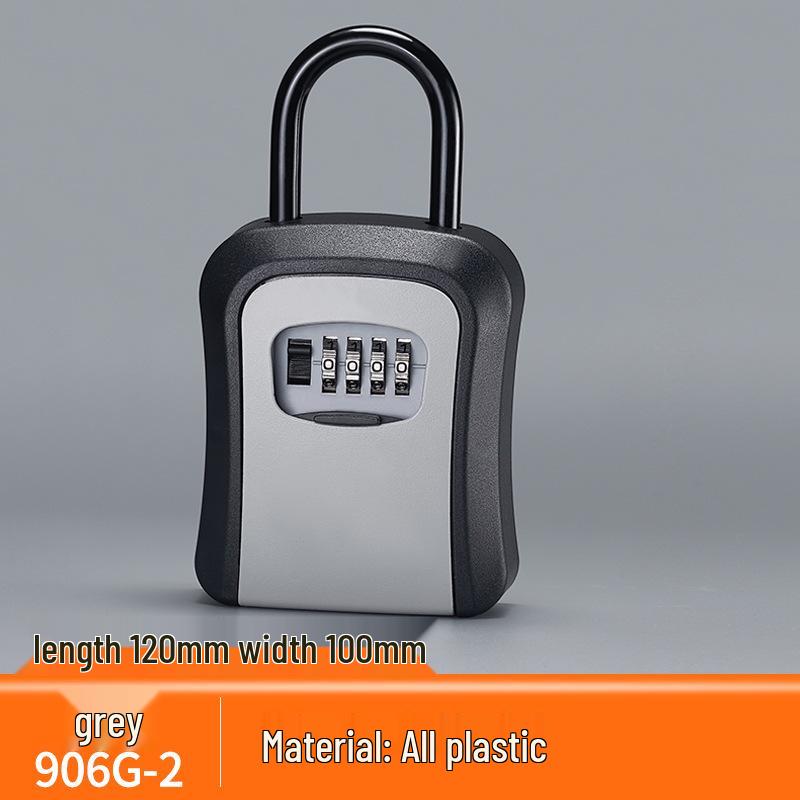 Anti-Theft Password Key Box for Doorway and Construction Site