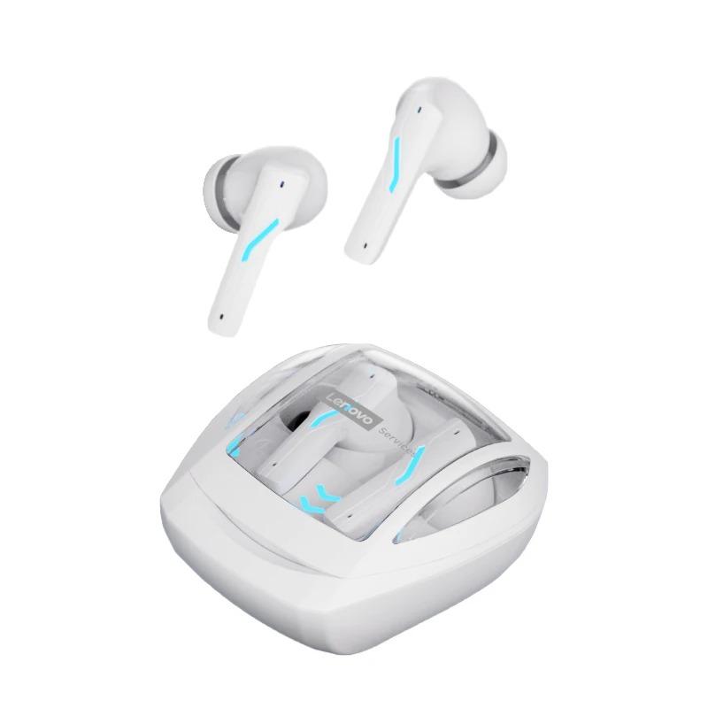 

Lenovo Беспроводные игровые наушники GT100 – Bluetooth 6.0, сверхнизкая задержка 38 мс, четырехмикрофонная система с шумоподавлением на основе ИИ, кейс с RGB-подсветкой, 23 часа работы белый