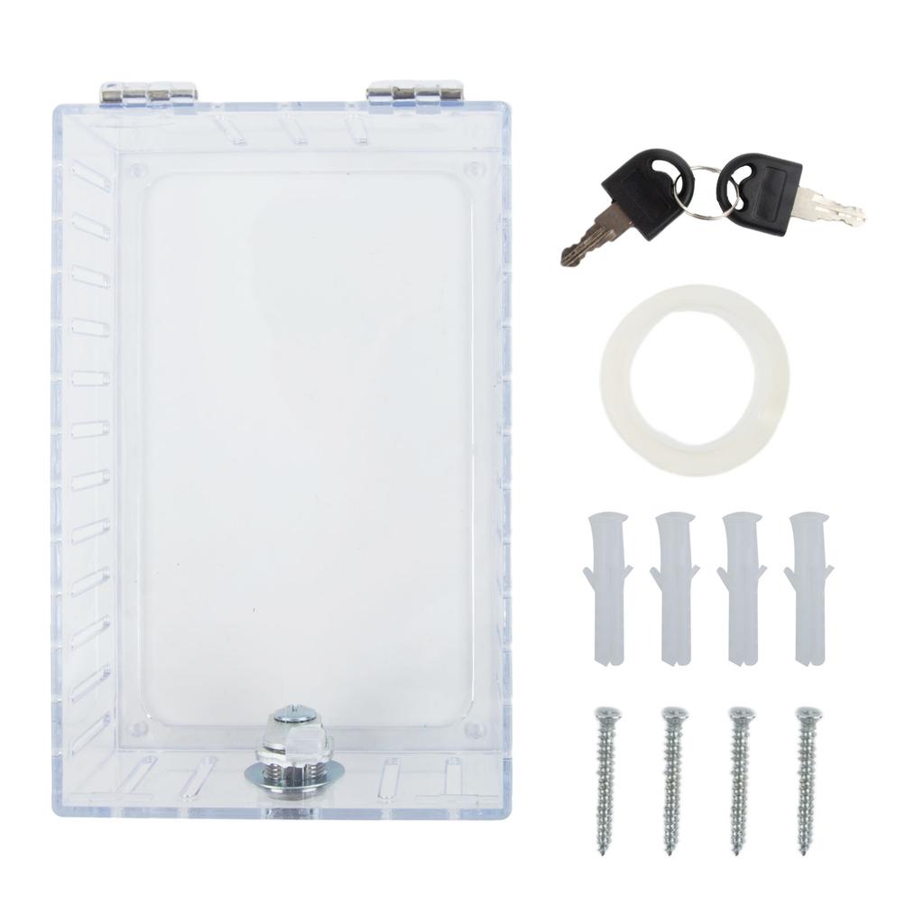 Thermostat Lock Box with Key, Protect from High Bills, Fits Most Thermostats, Easy Installation, Excellent Customer Service