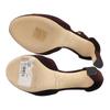 Pristine JIMMY CHOO Sandals PATTIE130 Bordeaux Velvet Women 36 Used