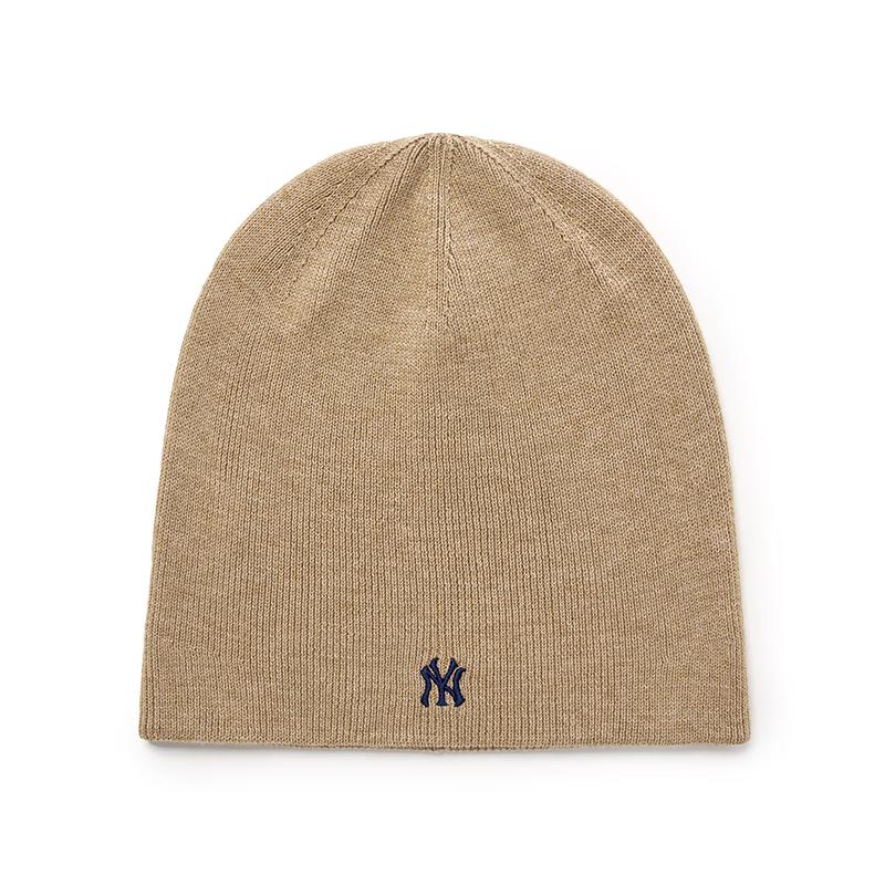 Унисекс зимняя вязаная шапка-бини MLB F