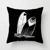 Simple Black and White Pattern Pillowcase Office Living Room Car Ornaments Home Pillowcase