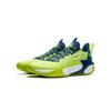Li Ning Kids Wind Shadow 2.0 Basketball Shoes Simple Fashion Versatile Classic Kids basketball shoes Acid-Lime Prussian-Blue YKBU072-27