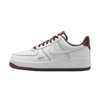 Air Force 1 07 Mini Jewel Comfortable Versatile Sneakers Women Sneakers White Platinum Brown IX5020-121