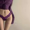 String seducător cu fundă din dantelă cu talie joasă – Pure Desire N09