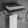 Bathroom Towel Rack with Hooks