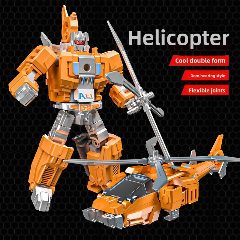 Children's Deformation Car Toy Diamond Alloy Hercules Genuine All-in-one Robot Figure Boy Can Be Deformed
