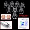 Water Oxygen Cleansing Device Replacement Tips 8Pcs Smooth Edge No Irritation for Sensitive Skin Facial Pore Deep Clean