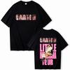 Cardi B Tour 2026 Tshirt Unisex Unisex Harajuku Short Sleeve Oneck Casual Shirt