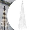 LED Christmas Tree 1534 Cold White LEDs 500 Cm