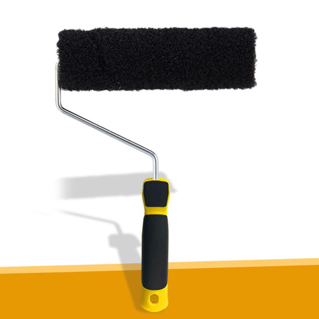 9 Inch Wall Brush with Anti-slip Handle Wall Roller Comfortable & Effective Plastering Tool Improve Comfort & Efficiency