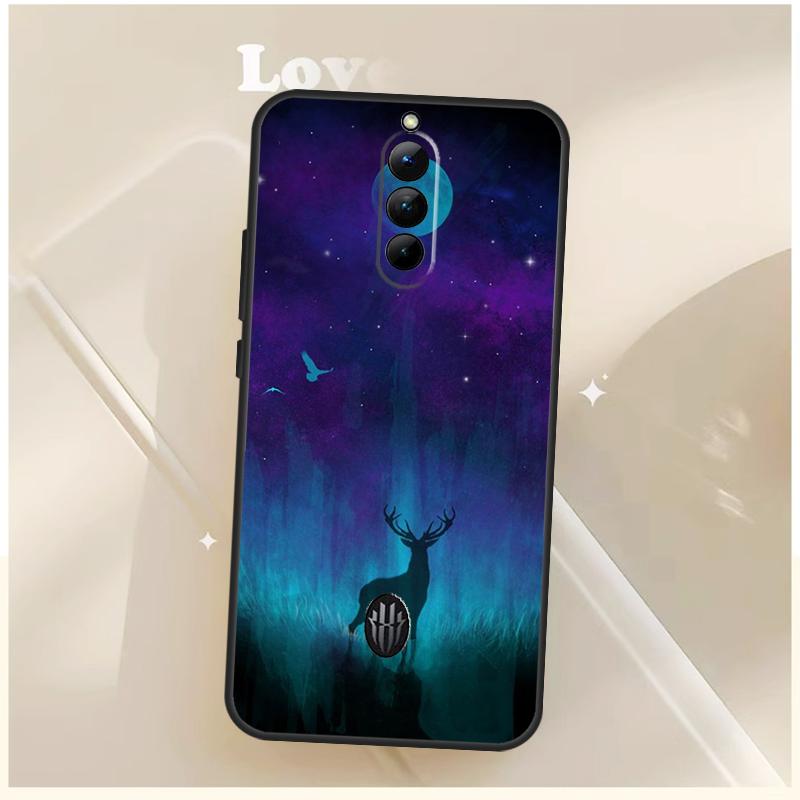 Animal Deer Art Case For ZTE Nubia Red Magic 11 10 10S Pro Plus 8S 9S 8 9 Pro 6S 7S For RedMagic 10 Air Cover