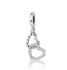 925 Silver Pendant Charms Coin Seal Monkey Bear Butterfly Rose Heart Beads DIY Bracelets Necklaces Fine Jewelry Gifts