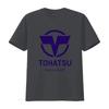 Tohatsu Feel The Wind Logo Print Unisex T-Shirt Stilvolles Design Bequeme Passform Perfekt Für Enthusiasten Vintage Unisex