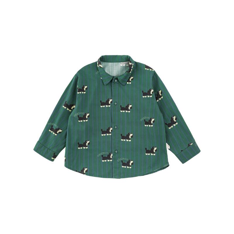 Boys  Spring Cartoon Print Outfit Set 120cm