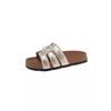 Internet celebrity soft bottom cool slippers women wear summer new with skirt flat bottom beach one word