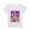 Dětské oblečení Kreslené Anime K-Pop Lovci démonů Potisk Tričko Rumi Zoey Mira Topy Huntrix Saja Chlapecké Derpy Tygr Dětské oblečení