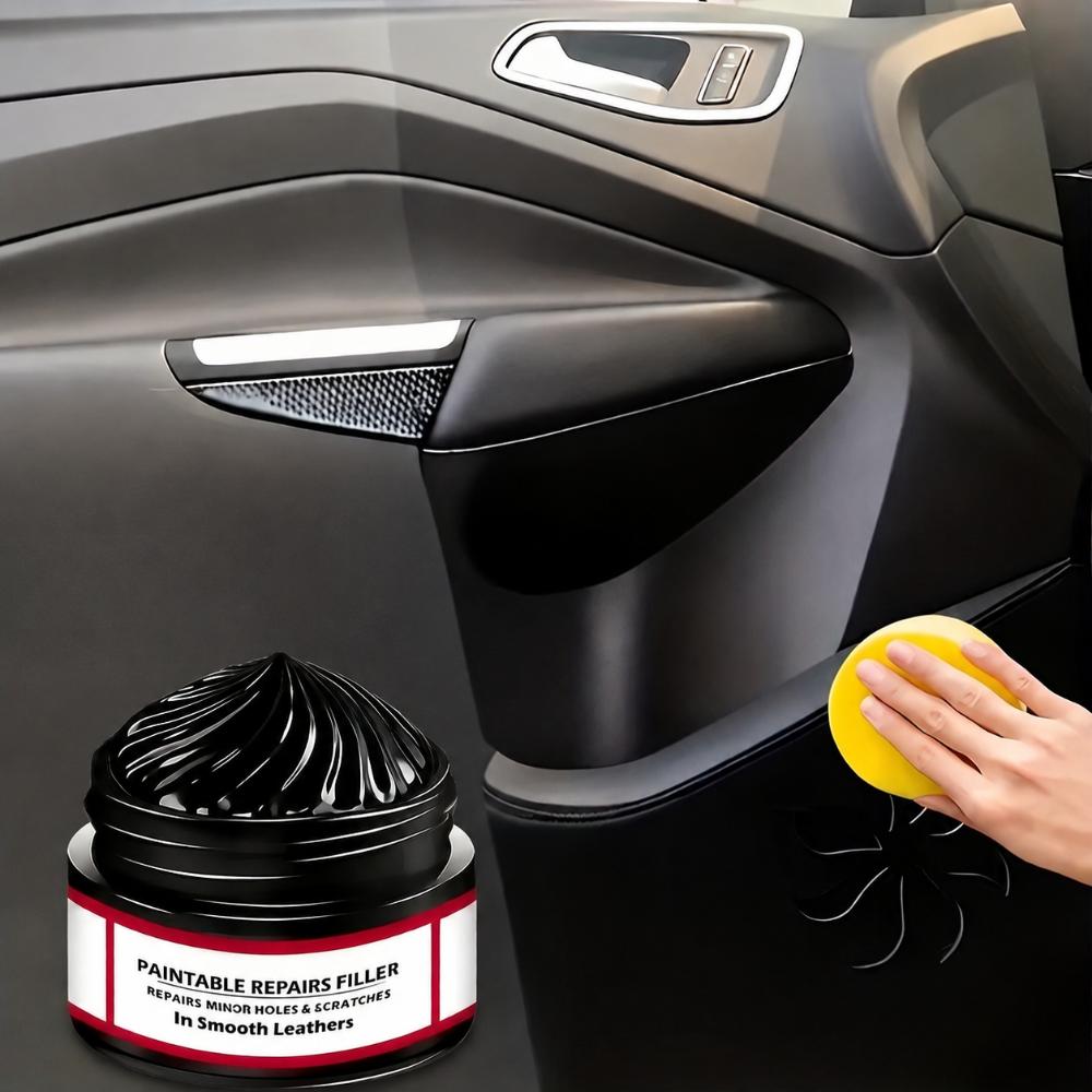 Lederreparaturset Auto Innenraum Kratzer Füllcreme Kleine Löcher ausbessern Glatte Sitze DIY