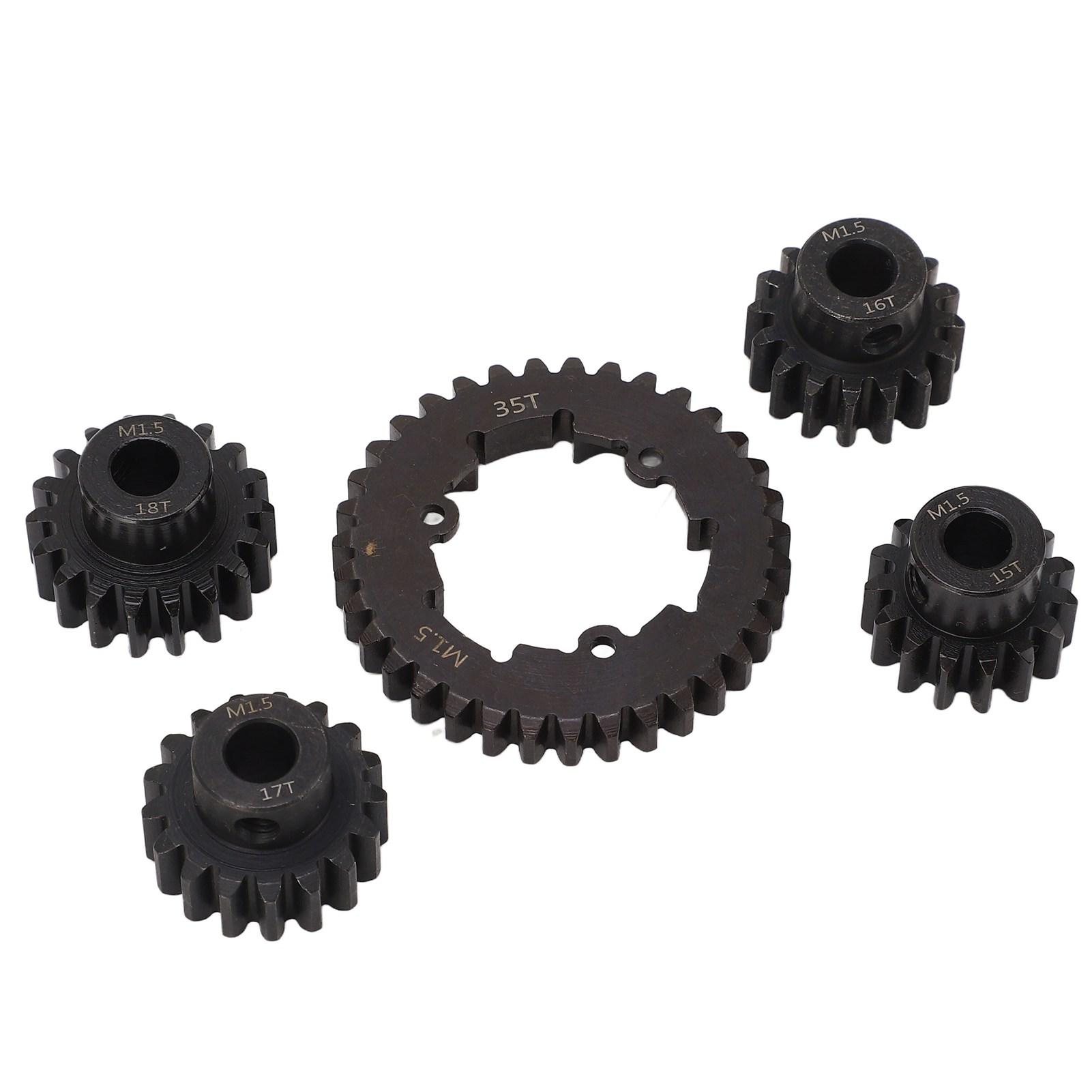 

Набір шестерень піньйонів двигуна Загартована сталь Захист від іржі Зносостійкість для TRAXXAS 6S 8S 15 Радіокерована машина