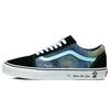 Old Skool Navy Low Top Skateboard Shoes Unisex Blue VN000D3HNVY(Team10-AQD)