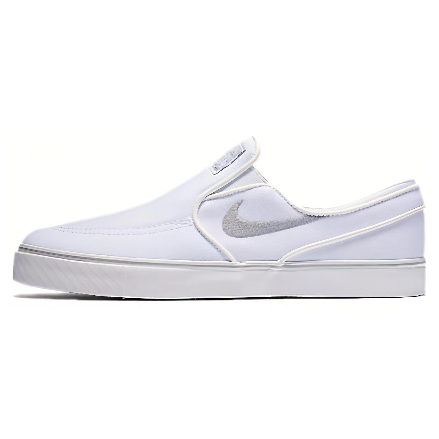 

Nike SB Zoom Stefan Janoski Устойчивые к истиранию Дышащие Низкие Кеды для скейтбординга Мужские Белые 831749-100 43