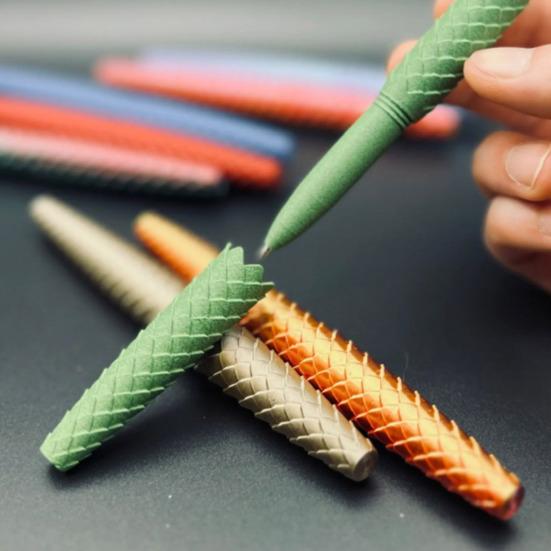 Kryt na kuličkové pero s dračí šupinou 3D tisk Prázdný obal na gelové pero Kancelářské školní papírnictví pro děti dospělé