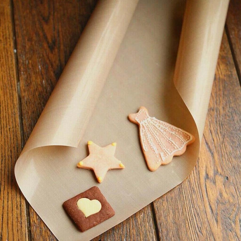 Reusable Grill Mats Set 40x30cm 4pcs Bakeware Macaron