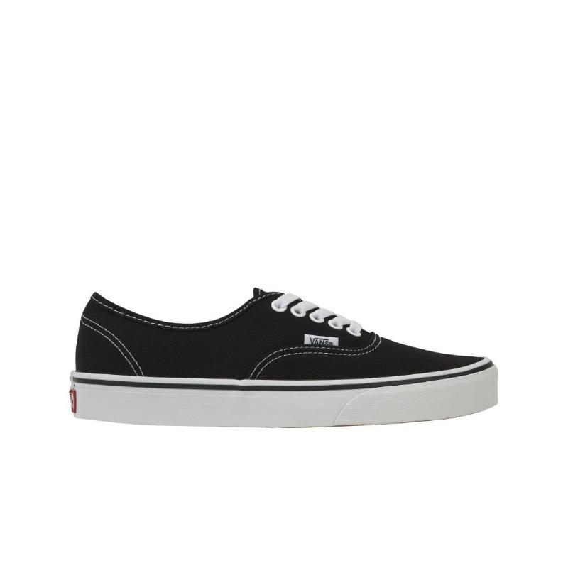 Vans Authentic Classic Light Low-Top Canvas Shoes Unisex Black White VN000EE3BLK 36