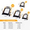 Portable 50W 100W 150W 200W LED Floodlight for Outdoor Garage Security Construction IP66 Waterproof Working Stand Light