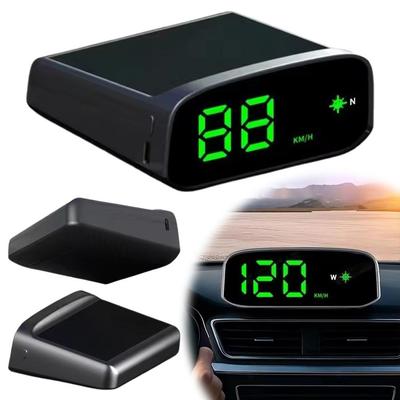 New Solar Head Up Display GPS Digital Intelligent Car Speedometer Without Plug In Or Installation Car Universal Accessories