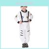 Kostium Cosplay Astronauty Dla Dzieci Poliestrowy Kombinezon z Motywem Skafandra Kosmicznego na Imprezy Halloweenowe