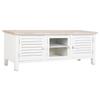 Television Furniture DKD Home Decor White Fir MDF Wood 120 X 40 X 45 Cm