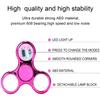 Led Fidget Spinner Rainbow Glowing Hand Spinner Edc Focus Stress Relief Toy Anxiety Relief Fingertip Gyro Toy For For Kids Adult