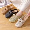 Yuzhihao Women's Summer Half Slippers: Fashionable, Casual Outdoor Hole Sandals
