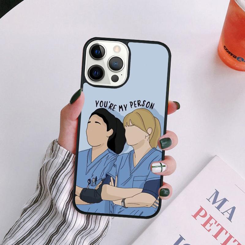 Greys Anatomy You are my person Phone Case For iPhone 17 Air 16Pro Max 15 14 13 12 11 Plus Max Cover coque