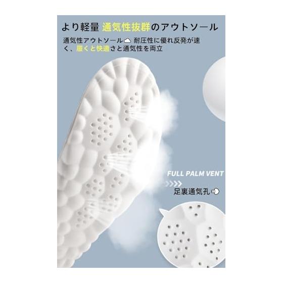 Ankeny Insole, Insole, Cloud-like Feel, Plantar Protrusion Points, Less Fatigue, High Resilience, High Cushioning, Shock Absorption, Breathable,