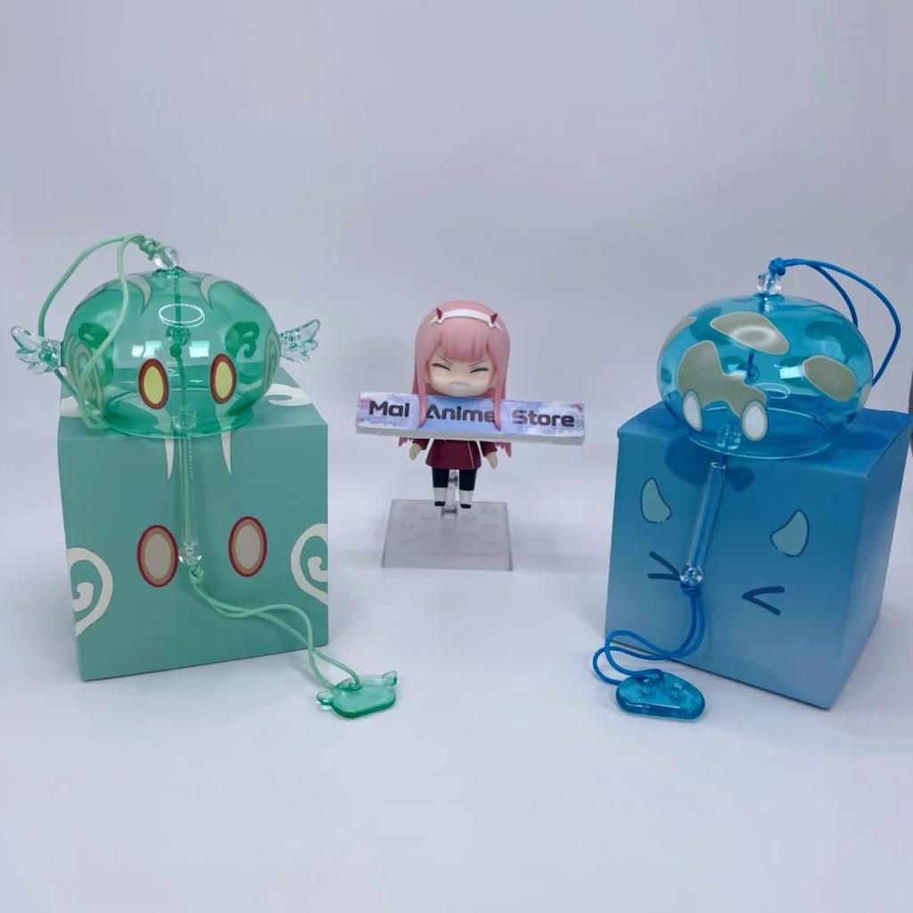 Genshin Slime Wind Chimes Hanging Bell Pendants Anime Genshin Impact Slime Glass Chimes Japanese House Decoration Outdoor Decor